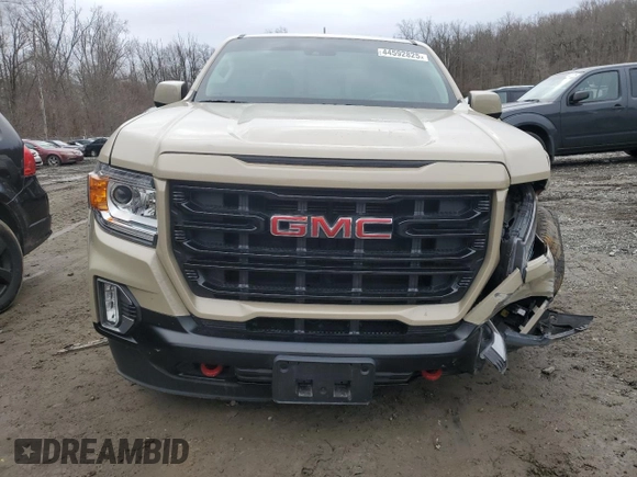2022 GMC Canyon 4WD Elevation z VIN 1GTG6CEN5N1133194, wystawiony jako Copart lot #44592825 z przebiegiem 33 617 mil mil oraz Szkoda całkowita • Salvage title. Historia ofert i sprzedaży dostępna na DreamBid. Obrazek 5.