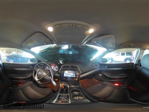 2017 Nissan Maxima SV with VIN 1N4AA6AP3HC374988, listed as a Copart auction lot 54440405 with 127,752 mi miles and Salvage Title. Bid and sale history available at carsss.com. Image 14.