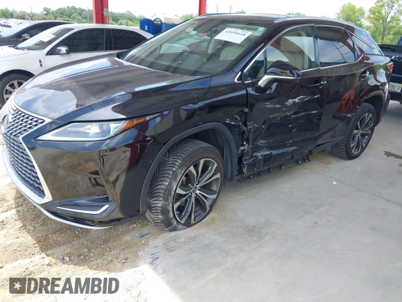 2020 Lexus RX 350 with VIN 2T2HZMAA3LC161293, listed as a IAAI auction lot 42694618 with 43,374 mi miles and . Bid and sale history available at DreamBid. Image 16.