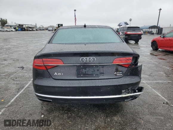 2015 Audi A8 L 4.0T with VIN WAU32AFD3FN004897, listed as a Copart auction lot 43602063 with 53,271 mi miles. Bid and sale history available at carsss.com. Image 6.