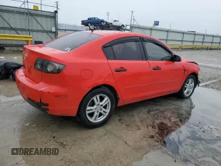 2008 Mazda 3 i Sport with VIN JM1BK12F581782392, listed as a Copart auction lot 44951295 with 188,112 mi miles and Non Repairable. Bid and sale history available at DreamBid. Image 3.