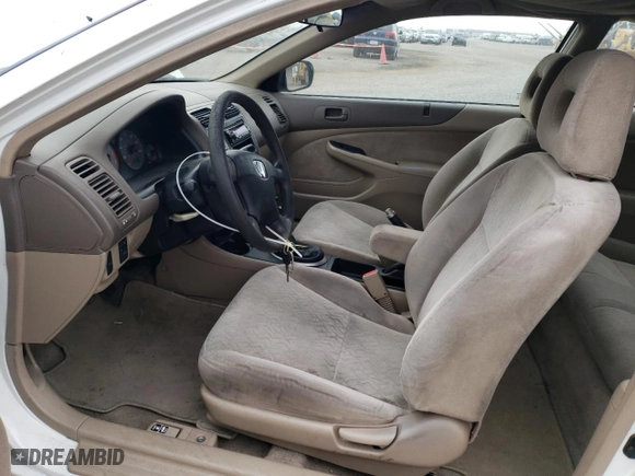 2002 Honda Civic LX with VIN 1HGEM21502L108055, listed as a Copart auction lot 73056704 with 253,586 mi miles and Salvage Title. Bid and sale history available at carsss.com. Image 7.