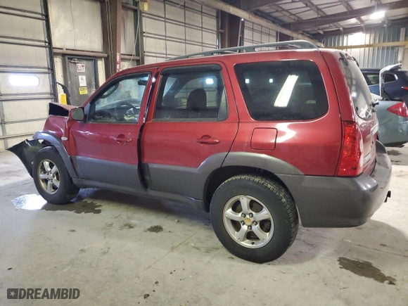 2005 Mazda Tribute s with VIN 4F2CZ94165KM24997, listed as a Copart auction lot 83100654 with 0 mi miles and Salvage Title. Bid and sale history available at carsss.com. Image 2.