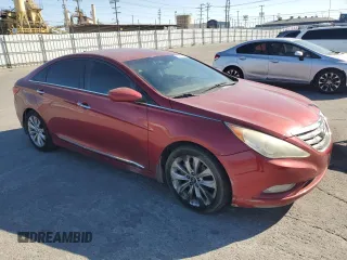 2013 Hyundai Sonata Limited with VIN 5NPEC4AC2DH543825, listed as a Copart auction lot 53912105 with 216,448 mi miles and Clean Title. Bid and sale history available at carsss.com. Image 4.
