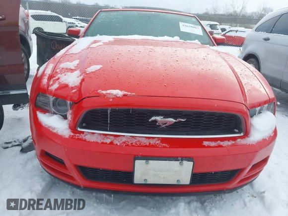 2014 Ford Mustang V6 with VIN 1ZVBP8EM5E5224774, listed as a IAAI auction lot 41620063 with 80,139 mi miles. Bid and sale history available at carsss.com. Image 12.