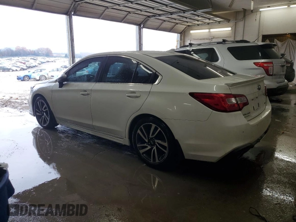 2019 Subaru Legacy Sport with VIN 4S3BNAS60K3041621, listed as a Copart auction lot 83895884 with 80,793 mi miles and Salvage Title. Bid and sale history available at carsss.com. Image 2.