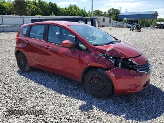 2015 Nissan Note S with VIN 3N1CE2CPXFL407731, listed as a Copart auction lot 55951245 with 133,284 mi miles and Salvage title. Bid and sale history available at DreamBid. Image 4.