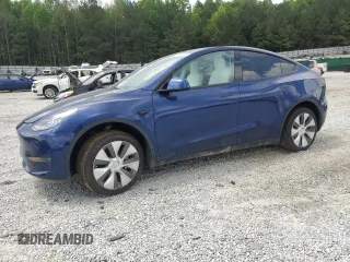 2021 Tesla Model Y Long Range z VIN 5YJYGAEE4MF311706, wystawiony jako Copart lot #54753435 z przebiegiem 43 924 mil mil oraz Szkoda całkowita • Salvage title. Historia ofert i sprzedaży dostępna na DreamBid. Obrazek 1.