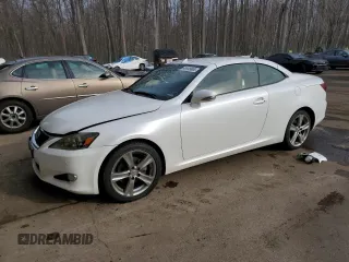 2012 Lexus IS 250 C with VIN JTHFF2C29C2526037, listed as a Copart auction lot 45449865 with 84,257 mi miles and Salvage Title. Bid and sale history available at DreamBid. Image 1.