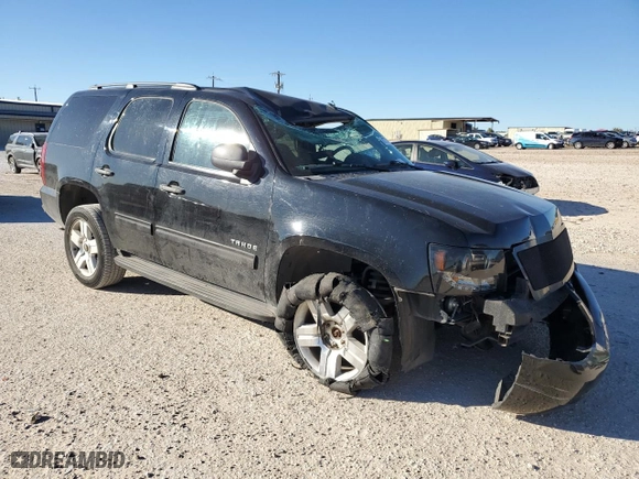 2010 Chevrolet Tahoe LS with VIN 1GNUKAE01AR251964, listed as a Copart auction lot 81771624 with 203,716 mi miles and Salvage Title. Bid and sale history available at carsss.com. Image 4.