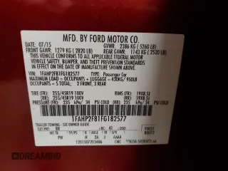 2015 Ford Taurus Limited with VIN 1FAHP2F81FG182577, listed as a Copart auction lot 52828795 with 74,457 mi miles and Salvage Title. Bid and sale history available at carsss.com. Image 13.