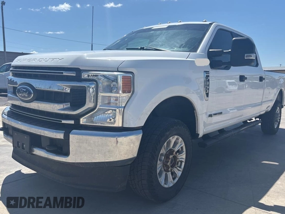 2022 Ford F-350 XL with VIN 1FT8W3BT7NEC73201, listed as a Copart auction lot 54583985 with 166,621 mi miles and Clean Title. Bid and sale history available at DreamBid. Image 2.