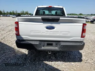 2021 Ford F-150 XL with VIN 1FTEX1CB5MKE66151, listed as a Copart auction lot 50883995 with 55,607 mi miles and Salvage title. Bid and sale history available at DreamBid. Image 6.