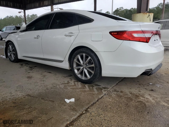 2015 Hyundai Azera with VIN KMHFG4JG9FA454268, listed as a Copart auction lot 46068015 with 155,101 mi miles and Salvage Title. Bid and sale history available at carsss.com. Image 2.