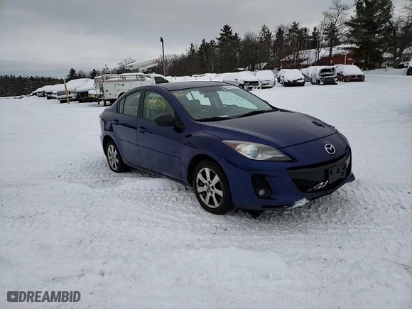 2013 Mazda Mazda3 i Grand Touring with VIN JM1BL1W70D1738276, listed as a Copart auction lot 82847344 with 167,940 mi miles and Clean Title. Bid and sale history available at carsss.com. Image 12.
