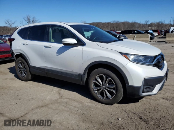 2021 Honda CR-V EX-L with VIN 5J6RW2H85MA016507, listed as a Copart auction lot 48067365 with 26,126 mi miles and Non repairable. Bid and sale history available at DreamBid. Image 4.