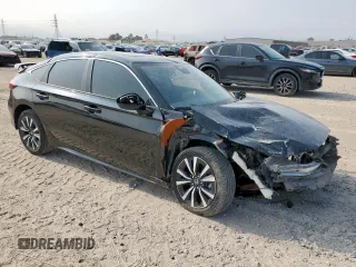 2024 Honda Civic EX-L z VIN 19XFL1H79RE021846, wystawiony jako Copart lot #58042795 z przebiegiem 2587 mil mil oraz Szkoda całkowita • Salvage title. Historia ofert i sprzedaży dostępna na DreamBid. Obrazek 4.