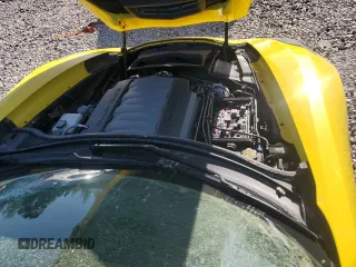2017 Chevrolet Corvette Z51 3LT with VIN 1G1YM2D76H5109743, listed as a Copart auction lot 52446645 with Not provided miles and Salvage title. Bid and sale history available at DreamBid. Image 12.