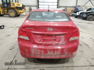 2012 Hyundai Accent GLS with VIN KMHCT4AE3CU245678, listed as a Copart auction lot 88844015 with Not Provided miles and Salvage Title. Bid and sale history available at carsss.com. Image 6.