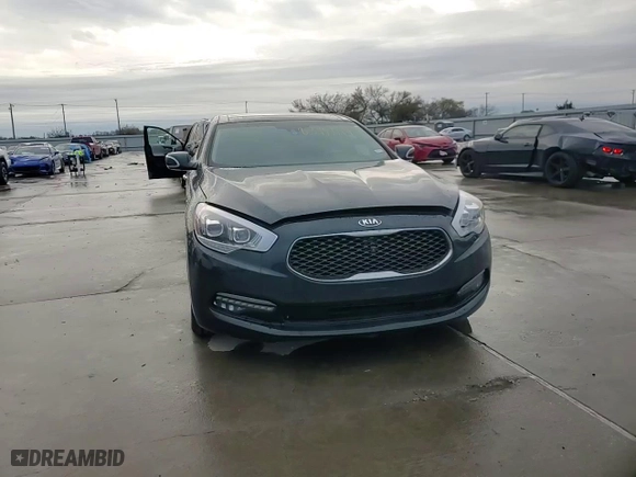 2015 Kia K900 Luxury with VIN KNALW4D41F6022186, listed as a Copart auction lot 83780744 with 48,660 mi miles and Salvage Title. Bid and sale history available at carsss.com. Image 10.