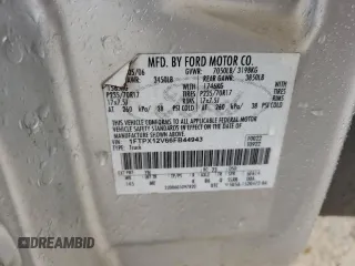 2006 Ford F-150 XL with VIN 1FTPX12V66FB44943, listed as a Copart auction lot 44979065 with 304,690 mi miles and Salvage Title. Bid and sale history available at carsss.com. Image 12.