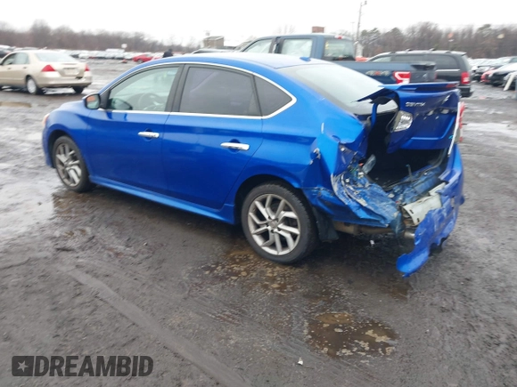 2014 Nissan Sentra SR z VIN 3N1AB7AP9EY258469, wystawiony jako IAAI lot #41504693 z przebiegiem 61 385 mil mil oraz . Historia ofert i sprzedaży dostępna na DreamBid. Obrazek 3.