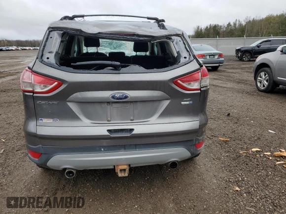2013 Ford Escape SE with VIN 1FMCU9G95DUD26512, listed as a Copart auction lot 81114764 with 90,428 mi miles and Salvage Title. Bid and sale history available at DreamBid. Image 6.