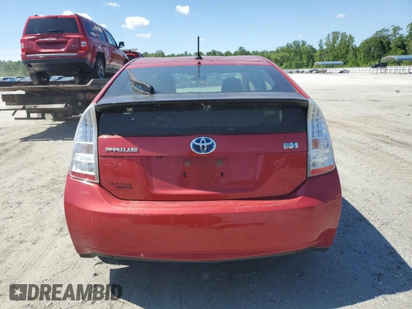 2010 Toyota Prius II with VIN JTDKN3DU9A0166365, listed as a Copart auction lot 56114395 with 200,164 mi miles and Clean Title. Bid and sale history available at carsss.com. Image 6.