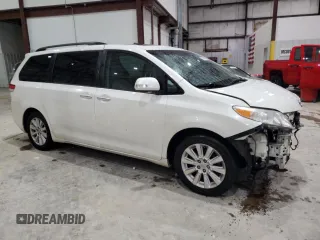 2014 Toyota Sienna Limited z VIN 5TDDK3DC1ES086604, wystawiony jako Copart lot #57044175 z przebiegiem 152 326 mil mil oraz Nie do naprawy • Non repairable. Historia ofert i sprzedaży dostępna na DreamBid. Obrazek 4.