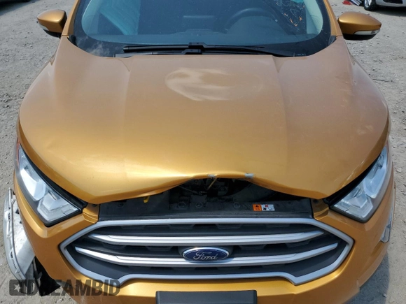 2021 Ford EcoSport SE with VIN MAJ6S3GL0MC409132, listed as a Copart auction lot 57154575 with Not provided miles and Non repairable. Bid and sale history available at DreamBid. Image 12.