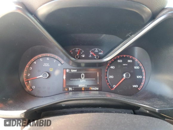 2016 GMC Canyon 2WD SLE with VIN 1GTH5CEAXG1278268, listed as a Copart auction lot 48074815 with 85,544 mi miles and Salvage Title. Bid and sale history available at carsss.com. Image 9.