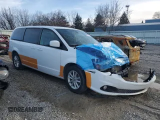 2020 Dodge Grand Caravan SE with VIN 2C4RDGBG3LR259087, listed as a Copart auction lot 83039144 with Not Provided miles and Salvage Title. Bid and sale history available at DreamBid. Image 4.