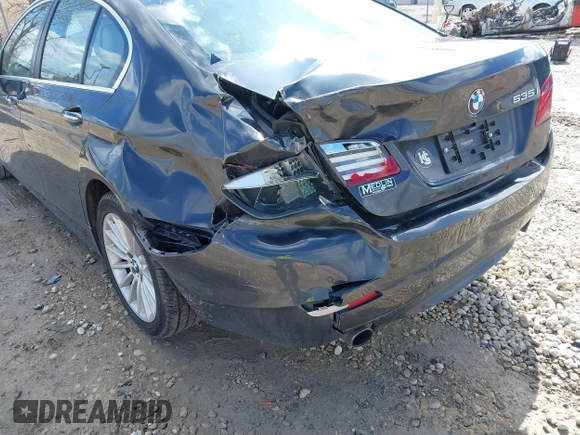 2013 BMW 5 Series 535i with VIN WBAFR7C5XDC823746, listed as a IAAI auction lot 41864658 with 185,180 mi miles and . Bid and sale history available at DreamBid. Image 6.