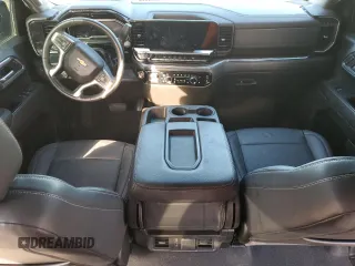 2024 Chevrolet Silverado 1500 LT with VIN 1GCPACEK7RZ172204, listed as a Copart auction lot 77741014 with 9,590 mi miles and Salvage Title. Bid and sale history available at DreamBid. Image 8.