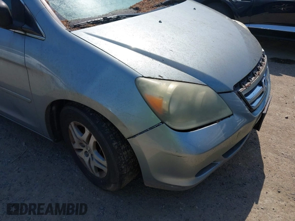 2006 Honda Odyssey EX-L with VIN 5FNRL38646B120807, listed as a IAAI auction lot 42101240 with 1 mi miles. Bid and sale history available at carsss.com. Image 6.