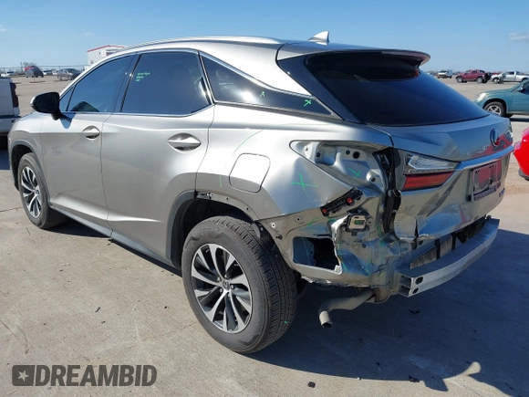 2020 Lexus RX with VIN 2T2AZMAA7LC173478, listed as a IAAI auction lot 41671494 with 91,777 mi miles. Bid and sale history available at carsss.com. Image 3.