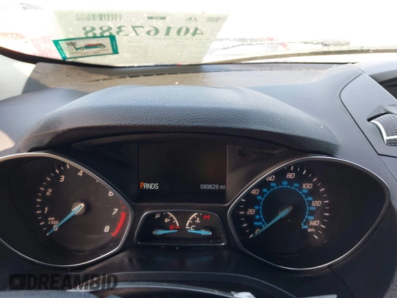 2016 Ford Escape SE with VIN 1FMCU0GX5GUB00842, listed as a IAAI auction lot 40167388 with 89,628 mi miles. Bid and sale history available at carsss.com. Image 7.