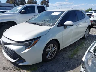 2020 Toyota Corolla Hatchback SE with VIN JTND4RBE5L3086035, listed as a IAAI auction lot 41709196 with NaN miles. Bid and sale history available at carsss.com. Image 17.