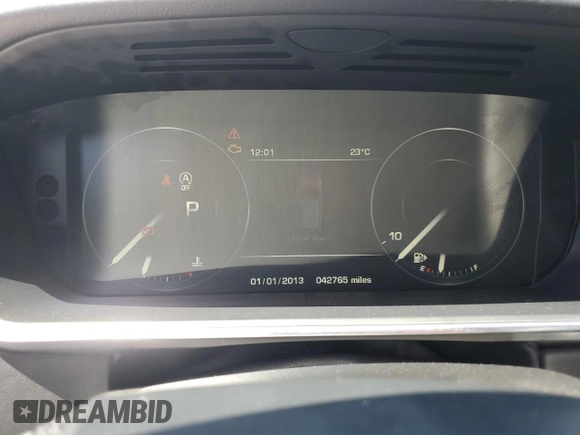2015 Land Rover Range Rover HSE with VIN SALGS2VF9FA207533, listed as a Copart auction lot 57493925 with 42,765 mi miles and Clean title. Bid and sale history available at DreamBid. Image 9.
