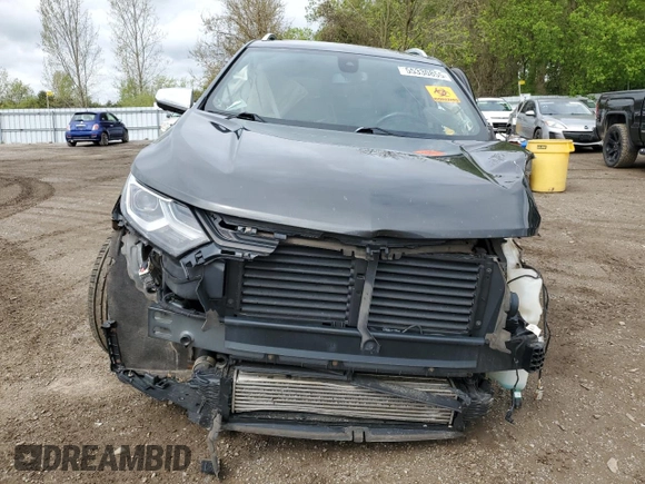 2019 Chevrolet Equinox Premier with VIN 2GNAXYEX4K6102892, listed as a Copart auction lot 55330855 with Not provided miles and Non repairable. Bid and sale history available at DreamBid. Image 5.