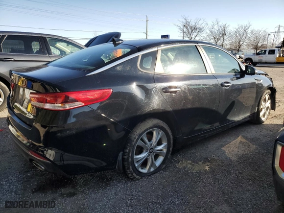 2018 Kia Optima LX with VIN 5XXGT4L35JG183222, listed as a Copart auction lot 51459525 with 125,344 mi miles and Salvage Title. Bid and sale history available at carsss.com. Image 3.