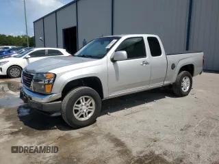 2012 GMC Canyon SLE1 with VIN 1GTJ6MFE4C8124176, listed as a Copart auction lot 60276425 with 75,286 mi miles and Salvage title. Bid and sale history available at DreamBid. Image 1.