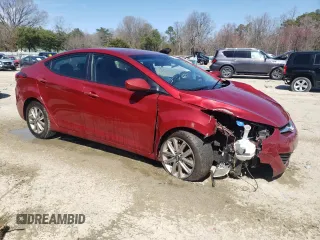 2016 Hyundai Elantra SE with VIN 5NPDH4AE7GH743179, listed as a Copart auction lot 49675585 with Not provided miles and Salvage title. Bid and sale history available at DreamBid. Image 4.