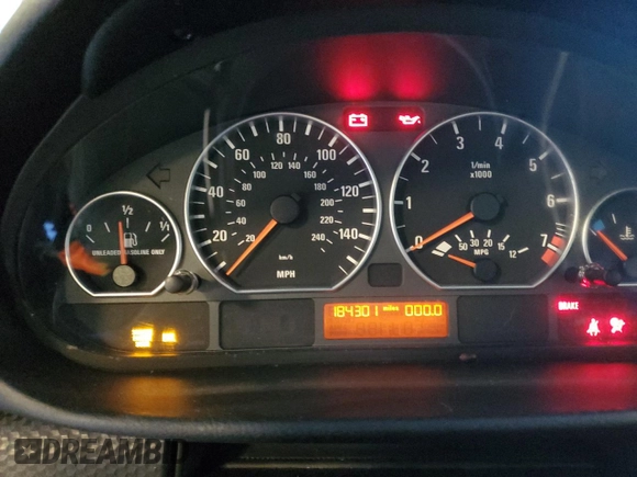 2005 BMW 3 Series 330i with VIN WBAEV53465KM08613, listed as a Copart auction lot 43391405 with 184,301 mi miles and Salvage Title. Bid and sale history available at carsss.com. Image 9.