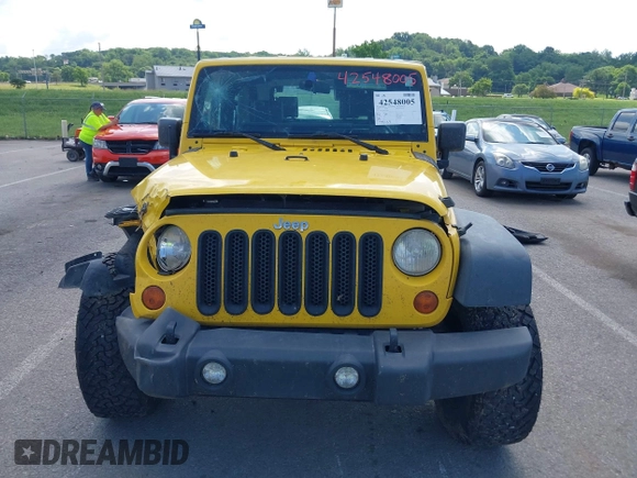 2008 Jeep Wrangler X with VIN 1J4FA24108L516904, listed as a IAAI auction lot 42548005 with 145,439 mi miles and . Bid and sale history available at DreamBid. Image 13.