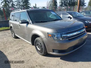 2013 Ford Flex SE with VIN 2FMGK5B87DBD21476, listed as a IAAI auction lot 41756454 with 164,089 mi miles. Bid and sale history available at carsss.com. Image 1.