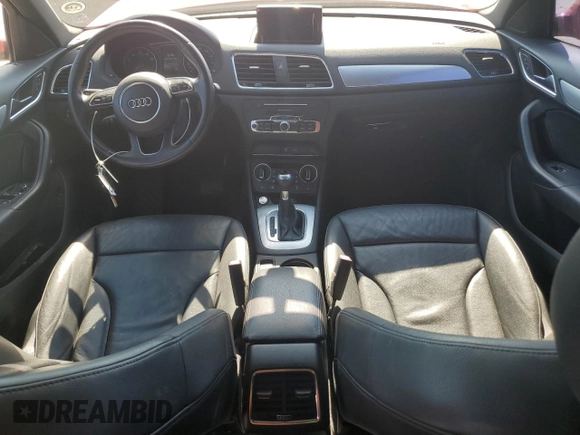 2016 Audi Q3 Premium Plus with VIN WA1BFCFS6GR015295, listed as a Copart auction lot 76008214 with 58,843 mi miles and Salvage title. Bid and sale history available at DreamBid. Image 8.