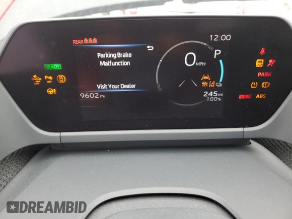 2024 Subaru Solterra Premium с VIN JTMABABAXRA061504, выставлен на аукционе Copart как лот 85550114 с пробегом 9 602 миль миль и Списание • Salvage title. История ставок и продаж доступна на DreamBid. Изображение 9.