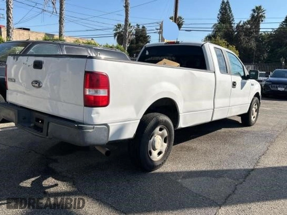 2008 Ford F-150 XL with VIN 1FTVX12578KD70345, listed as a Copart auction lot 79133324 with 122,847 mi miles and Clean title. Bid and sale history available at DreamBid. Image 4.