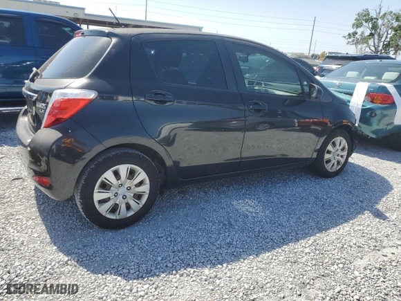2013 Toyota Yaris L with VIN JTDKTUD39DD555569, listed as a Copart auction lot 52675465 with 118,711 mi miles and Salvage Title. Bid and sale history available at carsss.com. Image 3.